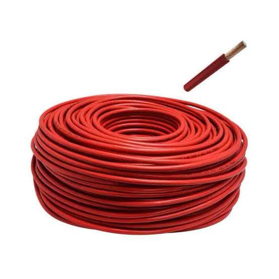 Cable Del #12 Rojo